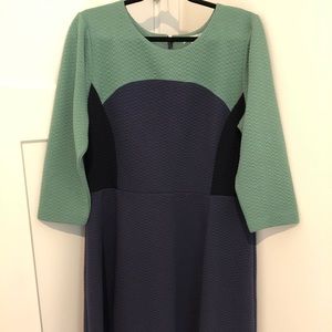 Boden 16R 3/4 Length Sleeve Dress
